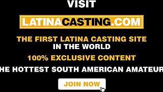 mila garcia gags on cock and rides hard in wildest casting fuck ever!