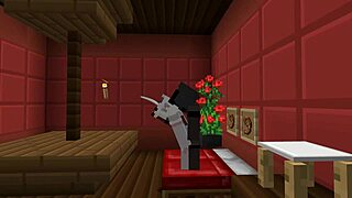 bold minecraft lesbians ravage cute girl's wet pussy in hardcore esex