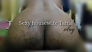 why does big ass tania ride cowgirl so horny and slutty?