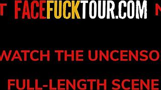 Busty Blonde Bombshell Lisi Kitty Craves Sticky Facial Cumshot Domination