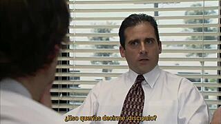 office anal sex with small tits at work in 1x1 spanish sub