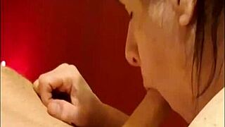 ahh just chilling with a slow relaxing cock suck...