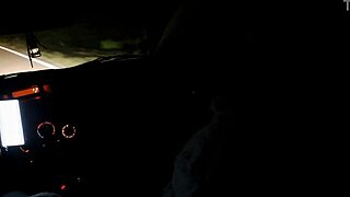 watching my girlfriend in heels orgasm fucking old stranger outdoors car