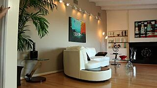 mom's huge tits smother blonde girl while licking shaved ass and pussy