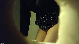 Hidden cam spies sexy panties babe peeing hole