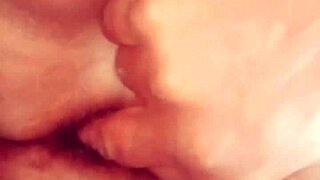 Asian temptress fingered to juicy peaks