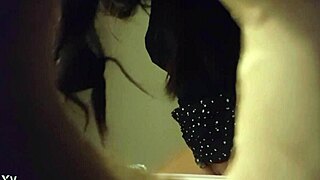 Hidden cam spies sexy panties babe peeing hole