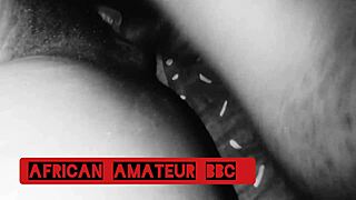 that ebony pair goes wild riding huge black cock to squirting bliss