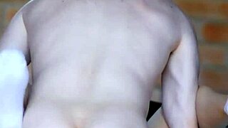 Petite coed's tight pussy hammered hard in missionary by cheater