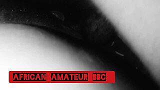 that ebony pair goes wild riding huge black cock to squirting bliss