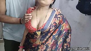 Cheating Indian Bhabhi in Hot Saree Gets Hardcore Fuck from Boyfriend at Wedding