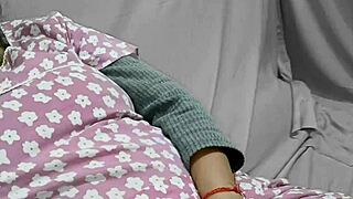 Hey, stepson sneaks into mom's room late at night... use headphones?