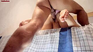 Hotwife tight asshole filled in homemade anal creampie