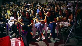 Sex Coaching on Stage with Pamela and Jesus Tempts Hidden Desires