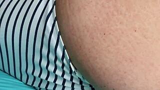 Wife Bent Over for Hard Doggie Pounding