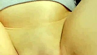 Brunette Babe Glasses Creampie Doggystyle Blowjob In Passionate Outdoor Public Vertical Sex