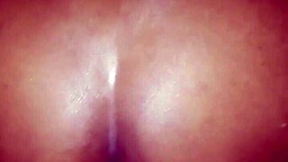 damn, my og cougar bitch can't get enough of this thick black cock in her oiled thong