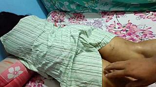 my hot big boob indian wife moans loud getting fucked by her lover