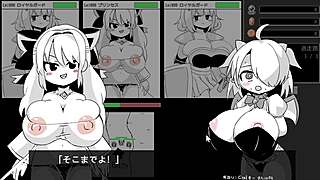 i battle hard in this reverse ero game with huge tits familiar