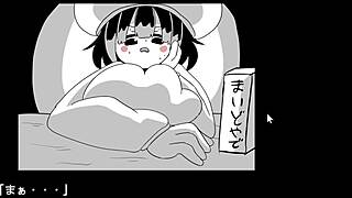 i battle hard in this reverse ero game with huge tits familiar