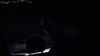 Angie Gets Candid Car Creampie from Fat Cock Whore Blowjob!