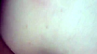 doggy style with this pale skinned virgin schoolgirl bent over