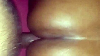 damn, my og cougar bitch can't get enough of this thick black cock in her oiled thong