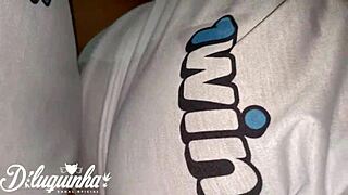 damn fucking this chubby girl's soaking pussy till she squirts everywhere!