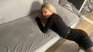 Bar stranger drops to knees for stranger's massive cock reveal