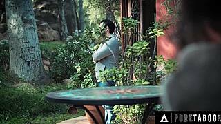 Homeless Bride Victoria Voxxx Tricks Groom into Sloppy Pussy Feast Wedding Taboo