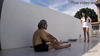 Monster Cock Pounds Latina Ass At Construction Site