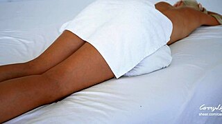 stepmom, want your stepson oil massage ending in creampie fuck?