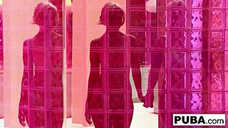 Dude this hot massage got so steamy we ended up in full lesbian pussy licking action