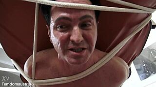 Nurse demands cum sample through twisted foot domination play