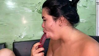 madrastra joven pays for lesbian toy fuck doggystyle bent over