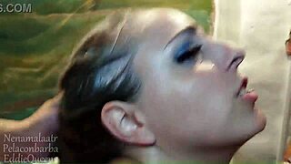 Gangbang Valentine's double penetration hits pelaconbarba nenamalaatr hard