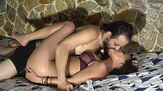 damn, her intense orgasm hits with anal plug squat and face-sitting finger suck