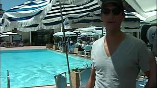 brunette amateur mommy takes daddy's monster cock rough till creampie orgasm