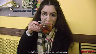 heart pounding as skinny cutie katty west rides agent's cock in hardcore creampie casting