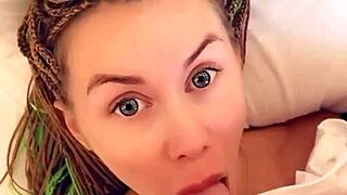 Cutie Wakes To Thick Cock Down Her Throat Moaning Pov