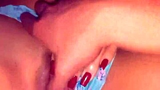 Skinny Brazilian Brunette Orgasms Hard on Cock Till She Can't Take More - MrCouple