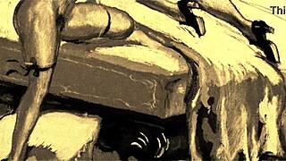 let's explore this steamy vintage erotic art collection