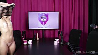 Compilados Da REH QUEEN E KSTRO No BORA CAST Com BRUNA CARLOS - PARTE 1 Watch On Sheer Red