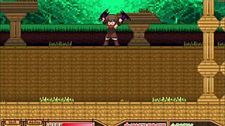 blue skin forest babe takes huge cock creampie in her tight pussy