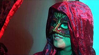 brunette curvy milf spreads shaved pussy for hard cock pounding