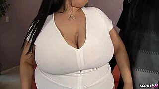 fat chubby bbw milf wife picked up cheats interracial bbc casting bent over fuck cumshot