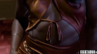 Ana Foxxx Licks Serene Siren's Wet Ebony Pussy