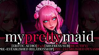 hey wanna hear me tease in this sexy maid uniform late night??