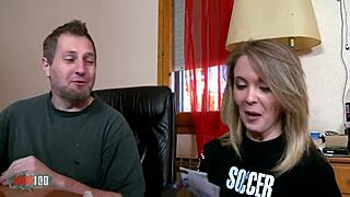 Larry Steel-Hammers Horny Blonde Secretary Pussy