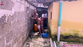 Big Cock Outdoor Creampie Public Fuck Makes You Laugh Hard